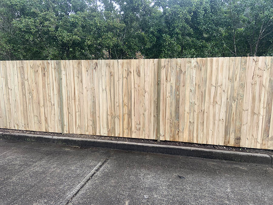 Timber Fencing on Central Coast