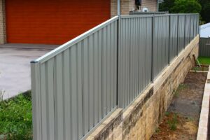 Colorbond Side Fence Installation